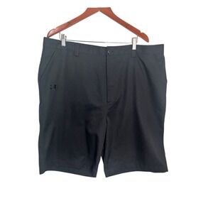 Men's‎ Premium Under Armour Sports Golf Black Shorts Size 42